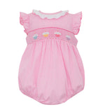 Cup Cakes Pink Check Sunbubble