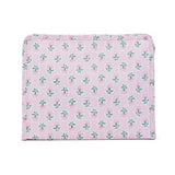 Petite Fleur Pink Roadie Large Zip Pouch