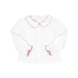 Better Together White Pink Blouse