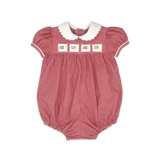 Red Gingham Ruth Ribbon Bubble