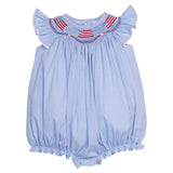 Flags Smocked Bishop Bubble
