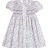 Wisteria Floral Smocked Bridget Dress