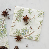 Juniper Sprigs Beverage Napkin