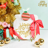 Happy Everything Mini Attachment Striped Ornament