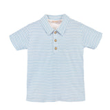 sea breeze stripes tee w/collar