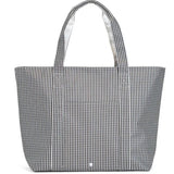 Gingham Black Jumbo Tote X-Large Tote
