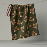 Christmas Bear Luxe Kitchen Towel