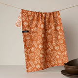 Harvest Sketch Luxe Kitchen Towel