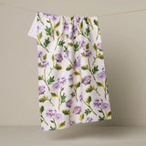 Blooming Thistle Tea Towel