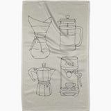 Coffee House Tea Towel