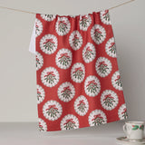 Merry Mistletoe Tea Towel