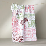 Nashville in Color Tea Towel