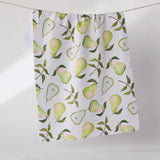 Pearwood Tea Towel - White