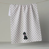 Poodle Charm Tea Towel