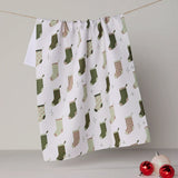 Stocking Medley Tea Towel