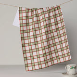 Stocking Plaid Tea Towel