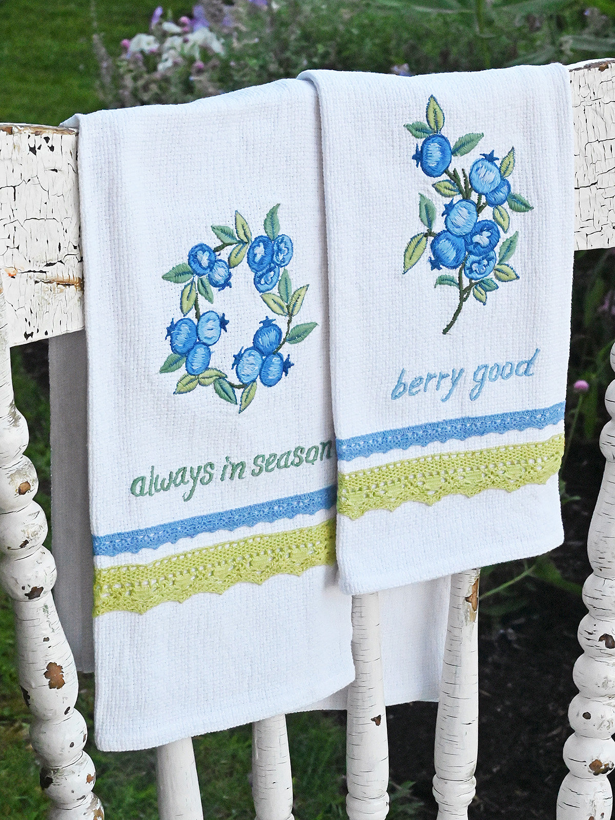 Blueberry Tea Towel