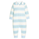 Rugby Polo Romper Fondren Stripe