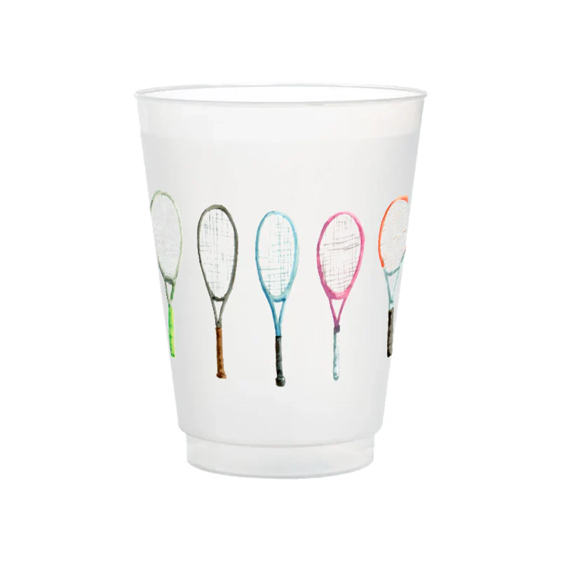 Tennis Rackets Frosted Cup