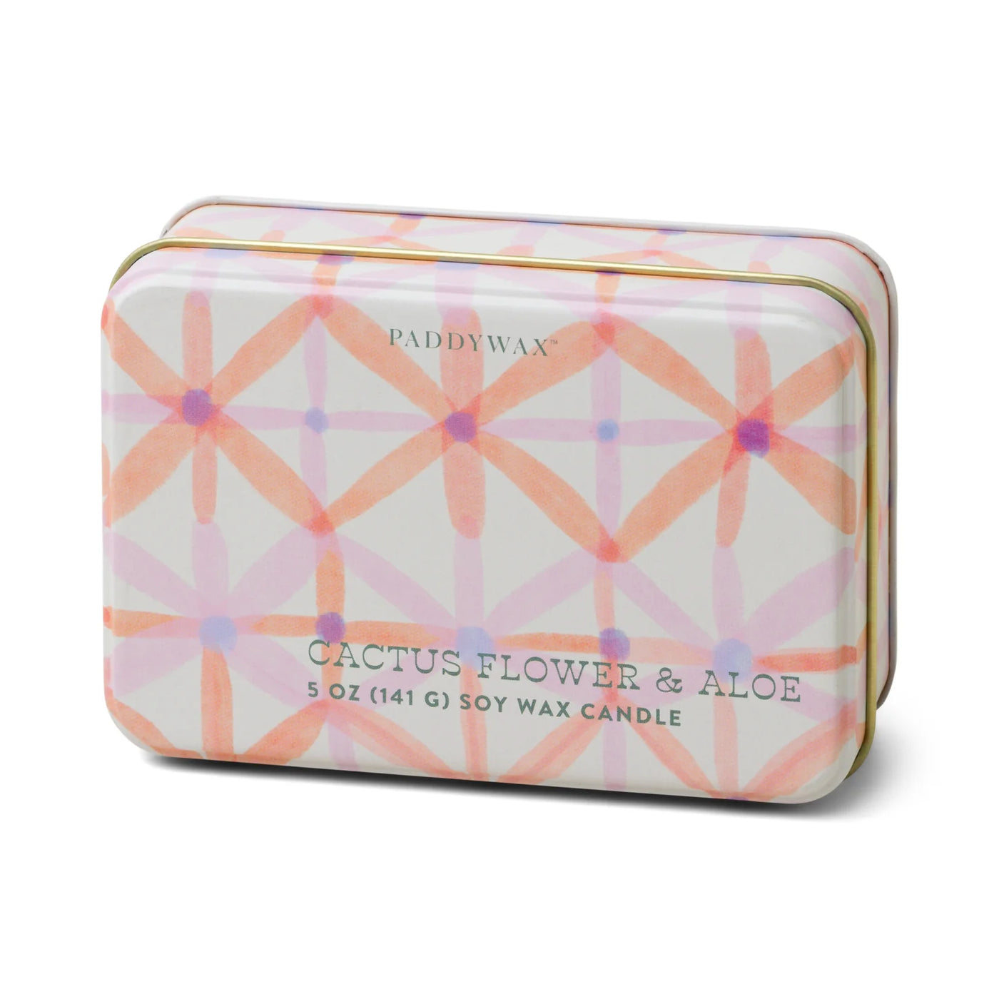 Paddywax Everyday Tin - Pink Flower