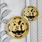 Margretta's Nashville Gentleman Golden Dessert Paper Plates