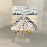 Lauren Dunn 2 Timothy 1:7 Acrylic Scripture Block