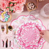 Pink Heavy Duty Paper Plates