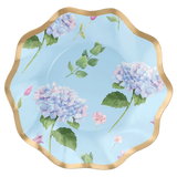 Hydrangeas Wavy App/Dessert Bowl