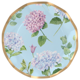 Hydrangeas Wavy Dinner Plate