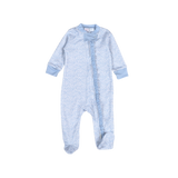 Ivy Floral Zipper Footie