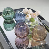 Green Illume Prism Multipurpose Optic Vase / Candle Hold
