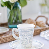 Pembroke Floral 7" Paper Dessert Plate