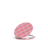 Layton Plaid Pocket Mirror