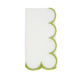 Cotton Scalloped Dinner Napkin