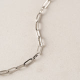 Paperclip Chain Necklace | Layering Necklace | 18K Chain