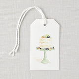 Cake gift tags