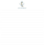 Anchored Covered Notepad
