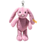 Bright Pink Hoppie Rabbit Keyring