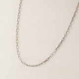Paperclip Chain Necklace | Layering Necklace | 18K Chain