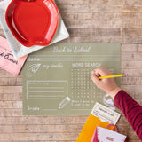 Occasions By Shakira - Back To School Notebook Paper Plate