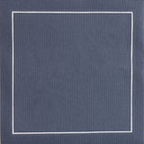 Solid Mystic Blue Cotton Cocktail Napkins