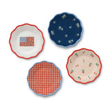 Americana Melamine Dessert Plates