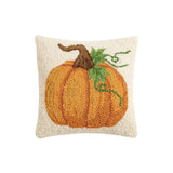 Cream Harvest Pumpkin Hook Pillow