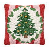 Holiday Frames Tree Hook Pillow
