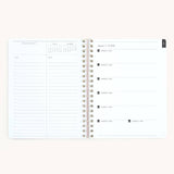 2026-2027 Misty Meadow Large Softcover Weekly Simplified Planner -