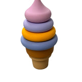 Silicone Stacking Ice Cream Teether BPA Free