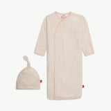 Bedford Floral Gown + Hat Set