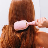 Boar Bristle Hair Brush Bubblegum Pink