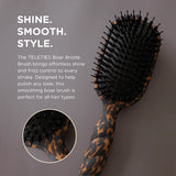 Boar Bristle Hair Brush Tortoise