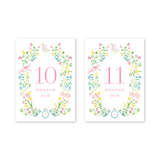 Mother Goose Milestone Cards